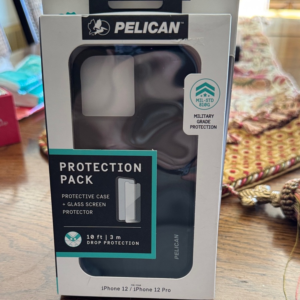 Pelican Black Protection Pack for iPhone 12/12 Pro